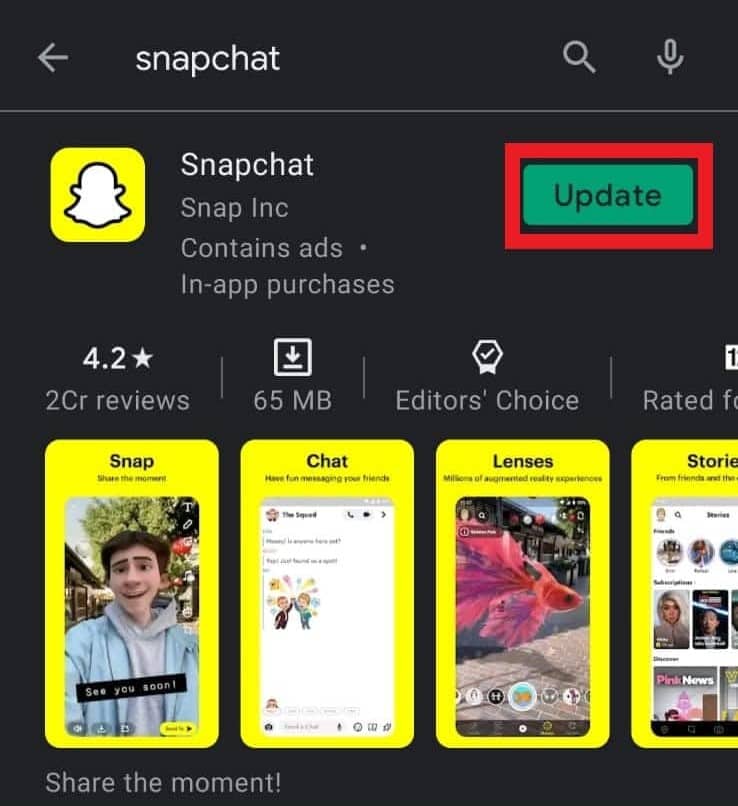 snapchat-update-play-store