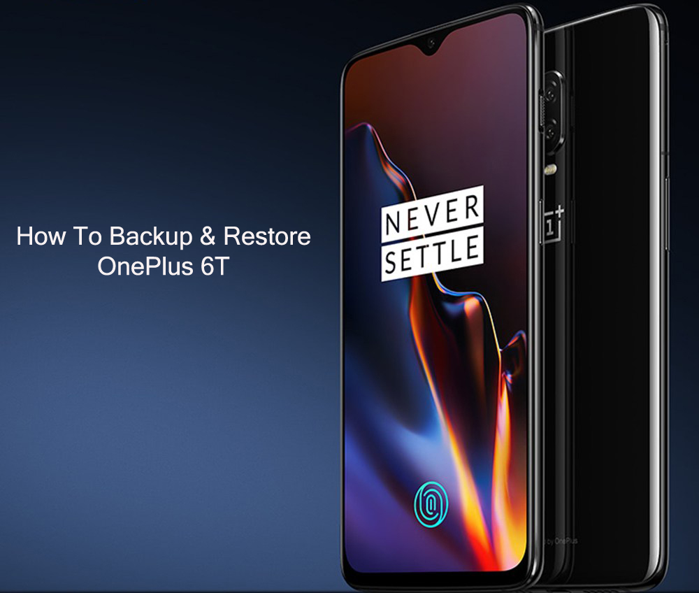 oneplus-6t-Backup & Restore