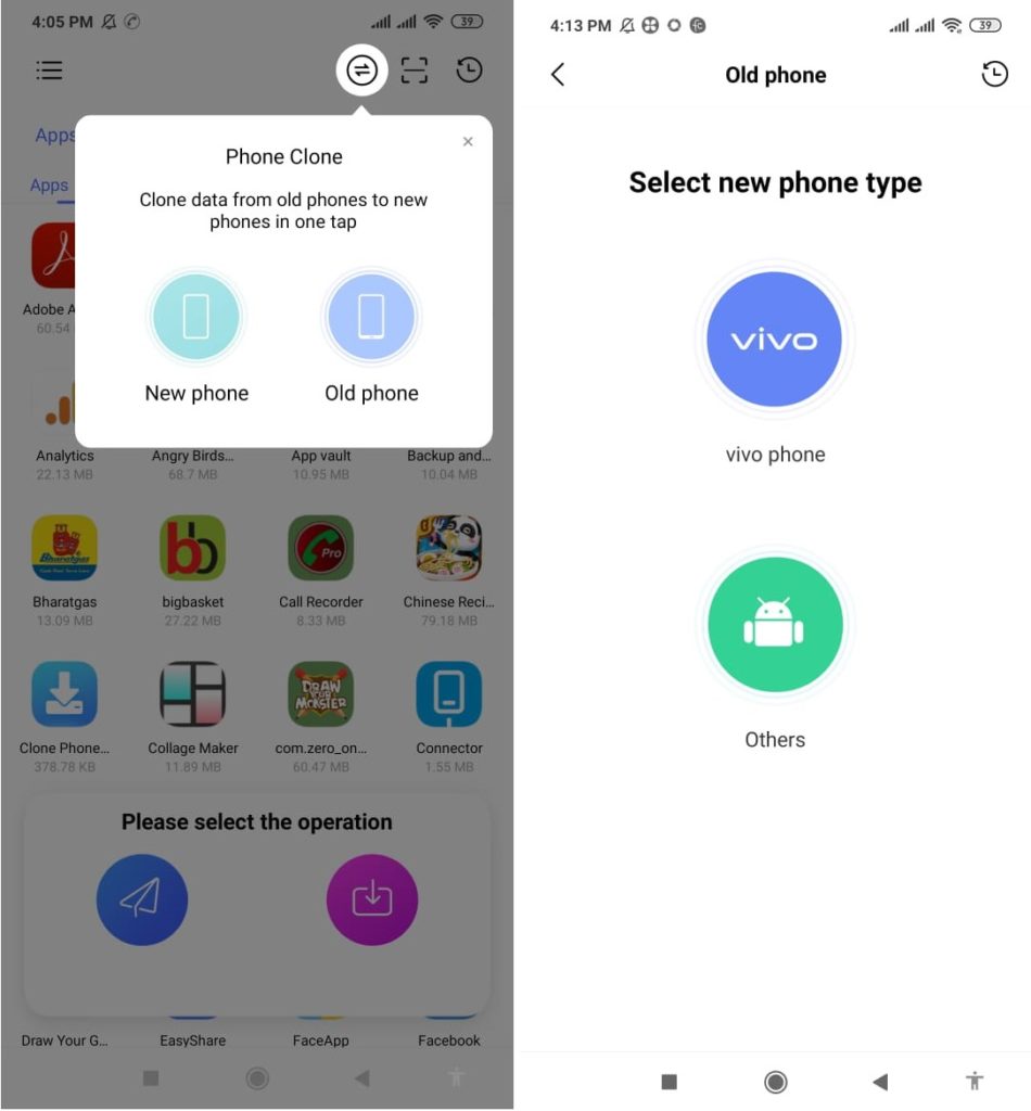 transfer-data-from-android-to-vivo-phone-via-easyshare