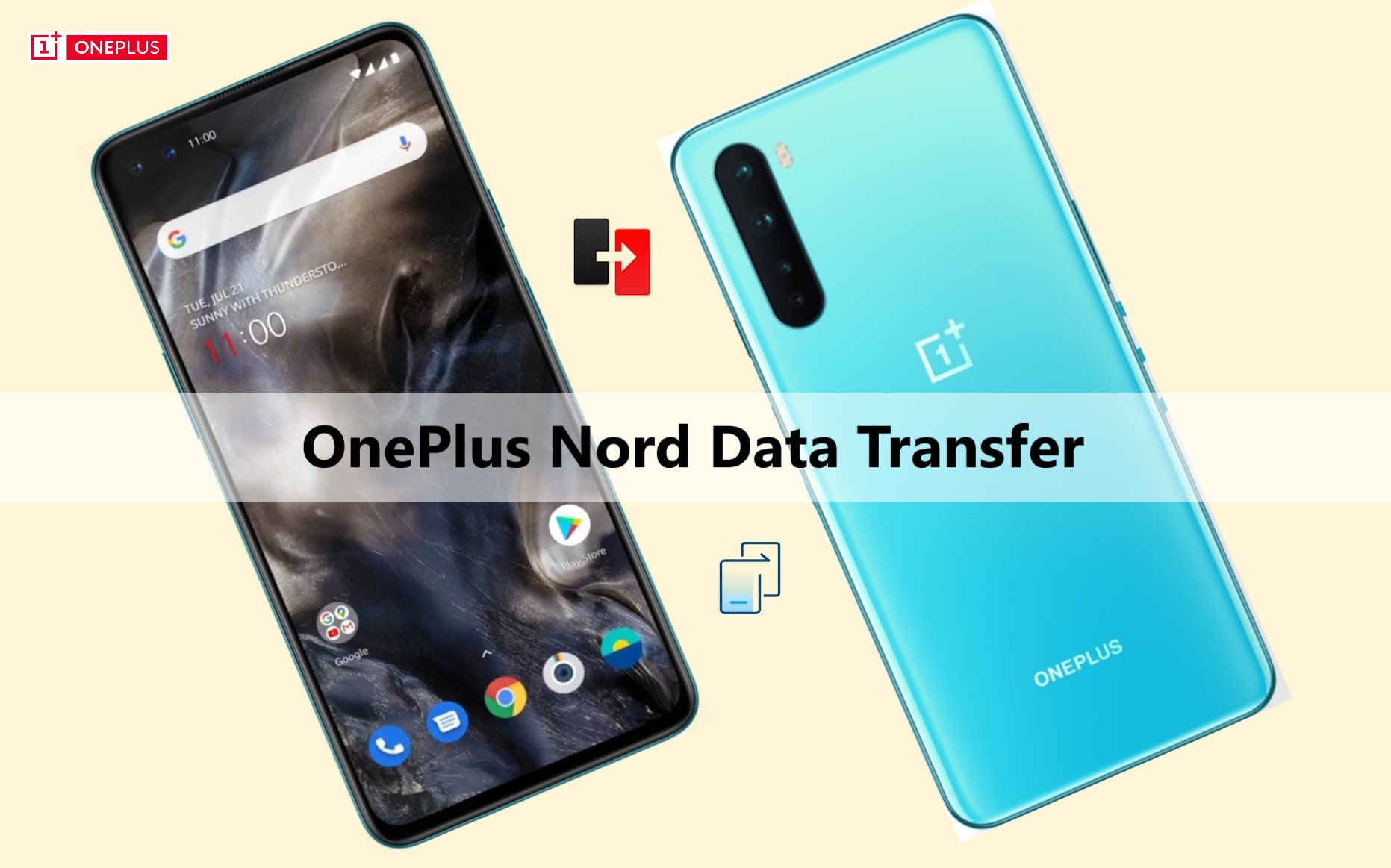 Transfer Data From Android/iPhone To OnePlus Nord